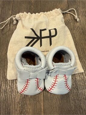 Freshly Picked Baseball Moccasins
